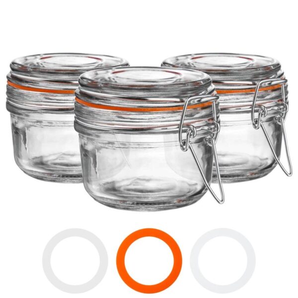 Glass Storage Jars A df0231b619f37c762bf682981558fff7