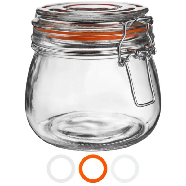Glass Storage Jars A ecdcd128475d1be78df6af1871f534f5