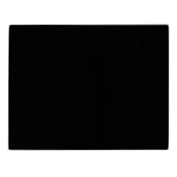 Glass Worktop Saver - Black - 500 x 400mm Non-Slip Kitchen Glass Chopping Board