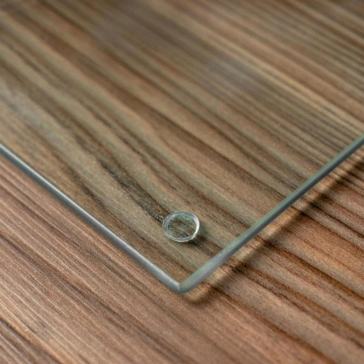 Glass Worktop Saver Kitchen Chopping Cutting Utensil Board, Clear, 30 x 20 cm - Image 5