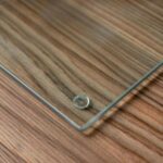 Glass Worktop Saver Kitchen Chopping Cutting Utensil Board, Clear, 30 x 20 cm - Image 5