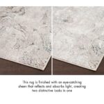 Glitz Grey Space Area Rug in 3 Sizes - Image 3