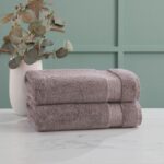 Grandeur 100% Hygro Cotton Bath Towels, Pack of 2 in 4 Colours - Image 4