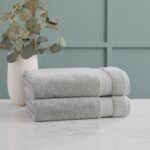 Grandeur 100% Hygro Cotton Bath Towels, Pack of 2 in 4 Colours - Image 3
