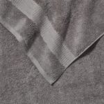 Grandeur 100% Hygro Cotton Bath Towels, Pack of 2 in Grey - Image 2