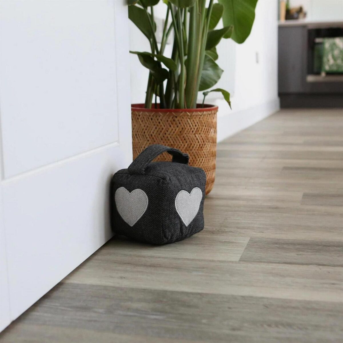 Grey Square Doorstop 84b1daff719ea611bb87940f4921e848