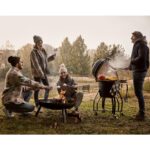 Grill Guru 18 (46cm) Ceramic Kamado Charcoal Barbecue in Black + Cover - Image 5
