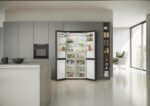 HAIER Cube 90 Series 5 HCR5919ENMB Fridge Freezer - Black - Image 4