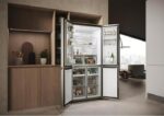 HAIER HCR3818EWMM Fridge Freezer - Platinum Inox - Image 25