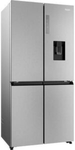 HAIER HCR3818EWMM Fridge Freezer - Platinum Inox