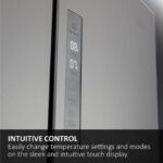 HAIER HCR3818EWMM Fridge Freezer - Platinum Inox - Image 6