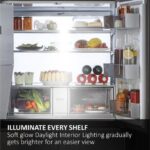 HAIER HCR7818DNMM American-Style Fridge Freezer - Silver - Image 5