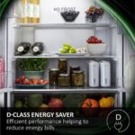HAIER HCR7818DNMM American-Style Fridge Freezer - Silver - Image 4
