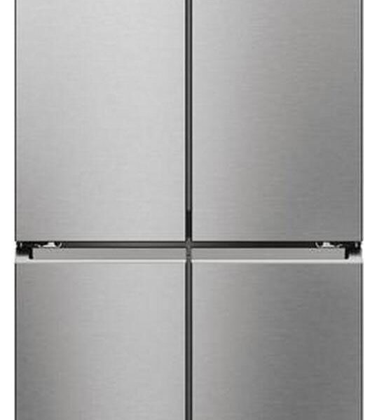 HAIER HCR7818DNMM American-Style Fridge Freezer - Silver