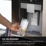 HAIER HCR7918EIMP Fridge Freezer - Platinum Inox - Image 6
