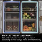 HAIER HCR7918EIMP Fridge Freezer - Platinum Inox - Image 11