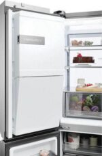 HAIER HCR7918EIMP Fridge Freezer - Platinum Inox - Image 17