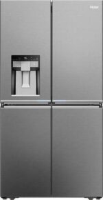 HAIER HCR7918EIMP Fridge Freezer - Platinum Inox