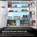 HAIER HCR7918EIMP Fridge Freezer - Platinum Inox - Image 7