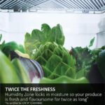 HAIER HCR7918EIMP Fridge Freezer - Platinum Inox - Image 9