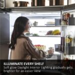 HAIER HCR7918EIMP Fridge Freezer - Platinum Inox - Image 5