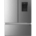 HAIER HFR5719EWMP Fridge Freezer - Platinum Inox