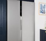 HAIER HSR3918ENPG American-Style Fridge Freezer - Silver - Image 9