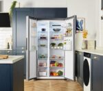 HAIER HSR3918ENPG American-Style Fridge Freezer - Silver - Image 5