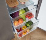 HAIER HSR3918ENPG American-Style Fridge Freezer - Silver - Image 8