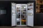 HAIER HSR3918ENPG American-Style Fridge Freezer - Silver - Image 14