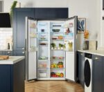 HAIER HSR3918EWPG American-Style Fridge Freezer - Silver - Image 6