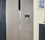 HAIER HSR3918EWPG American-Style Fridge Freezer - Silver - Image 10