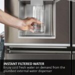 HAIER HSW79F18DIPT American-Style Smart Fridge Freezer - Slate Black - Image 6