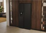 HAIER HSW79F18DIPT American-Style Smart Fridge Freezer - Slate Black - Image 9