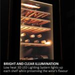 HAIER HWS77GDAU1 Dual Zone Wine Cooler - Black - Image 7