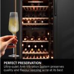 HAIER HWS77GDAU1 Dual Zone Wine Cooler - Black - Image 8