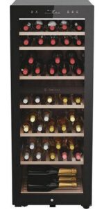HAIER HWS77GDAU1 Dual Zone Wine Cooler - Black