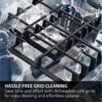 HAIER Series 2 HAHG6BR4S2X 60 cm Gas Hob - Stainless Steel - Image 7