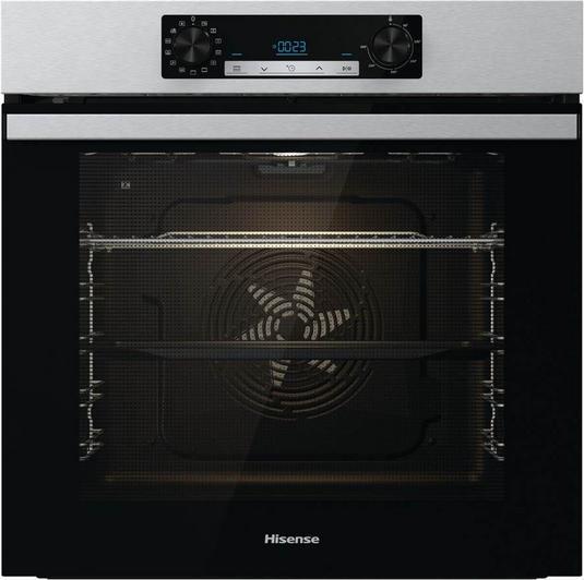 HISENSE AirFry BI64211PX Electric Pyrolytic Oven - Black and Stainless Steel