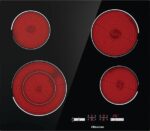 HISENSE E6432C 60 cm Electric Ceramic Hob - Black - Image 9