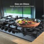 HISENSE GG773B 75 cm Gas Hob - Black - Image 5