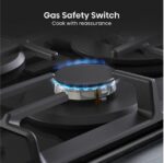 HISENSE GG773B 75 cm Gas Hob - Black - Image 10