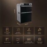 HISENSE Hi6 72/38L BID914221AX Electric Double Oven - Stainless Steel - Image 2