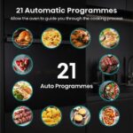 HISENSE Hi6 BlackLine HO66FAPizzaChef Electric Pyrolytic Smart Oven - Jet Black - Image 10