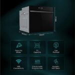 HISENSE Hi6 BlackLine HO66FAPizzaChef Electric Pyrolytic Smart Oven - Jet Black - Image 3