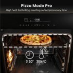 HISENSE Hi6 BlackLine HO66FAPizzaChef Electric Pyrolytic Smart Oven - Jet Black - Image 4