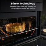 HISENSE Hi6 BlackLine AirFry BIM45342ADBGUK Compact Electric Oven with Microwave - Jet Black - Image 5