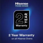 HISENSE Hi6 BlackLine AirFry BIM45342ADBGUK Compact Electric Oven with Microwave - Jet Black - Image 10