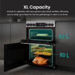 HISENSE Hi6 Max 80/50L HDCEC6C20W 60cm Electric Ceramic Cooker - White - Image 3