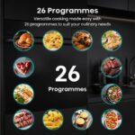 HISENSE Hi8 BlackLine BAS6PH8BUKWF Electric Pyrolytic Steam Smart Oven - Jet Black - Image 8